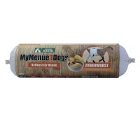 Schlegel Fleischwurst - Hypoallergene Würste - Fleischwürste - Ziege mit Kartoffeln und Amaranth | Wurst 75 g