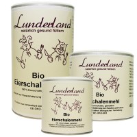 Lunderland - BIO - Eierschalenmehl 150g